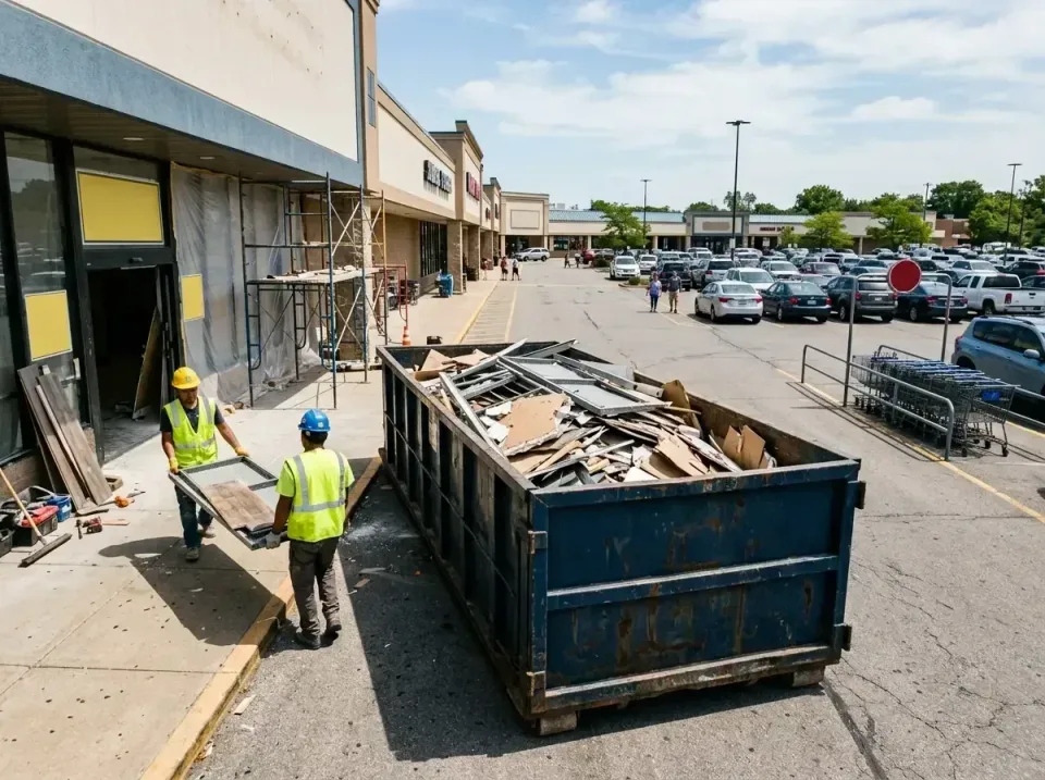 retail-store-renovation-debris-003 — frequently asked questions, Roll-off Dumpster Rentals in Ridgway, PA